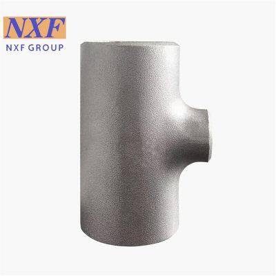 NXF UNS N06600 DIN2.4816 Alloy 600 OD DN6-DN1200 Thickness Sch10-XXS Nickel Alloy Fitting Butt Welding Straight/Reducer Tee