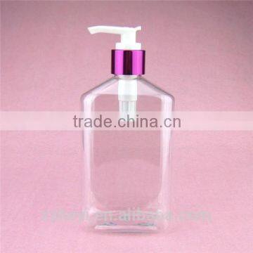 13oz 360ml cheap clear rectangular cosmetics bottle packaging