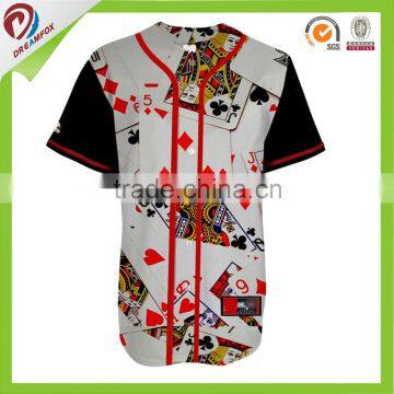 2015 New style design your own baseball clothing