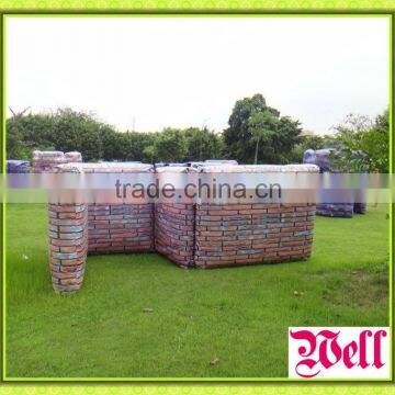 Hot sale inflatable paintball wall