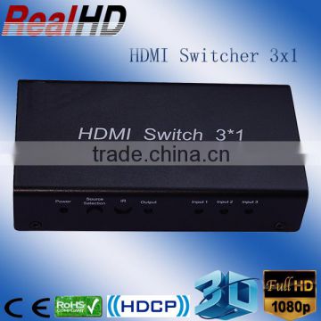 3 way HDMI mechanical Switch Super Mini House