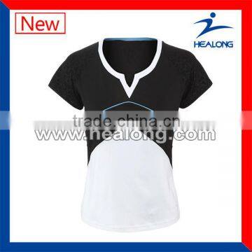 Hot Sales Sublimation Dry Fit Sportswear Tennis Shirt Jersey Wear Top