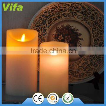 flameless moving wick led candle light