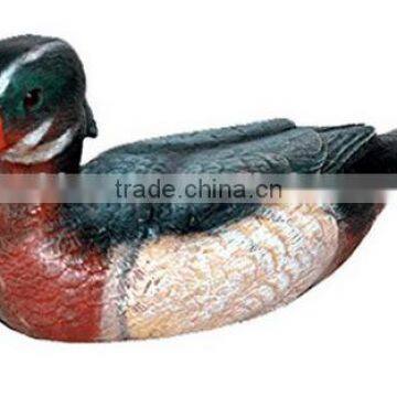 Hickory Manor House Wood Duck Drake for Home Decor, 10-Inch