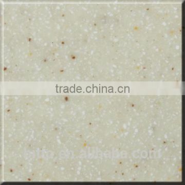 Polyster solid surface artificial stone slab for countertop with many kinds of look such as marble granite