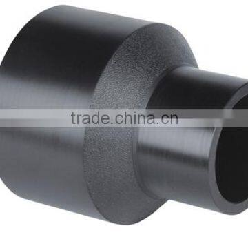 90mm-150mm large diameters hdpe pipe reducer , customized processing of plastic parts