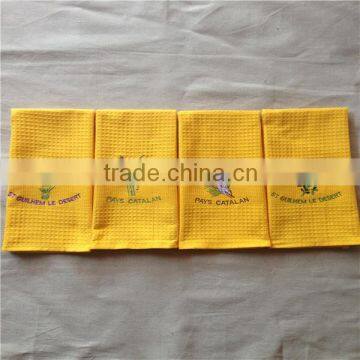 100% Cotton Dying Embroider Walf Kitchen Towel photo-2