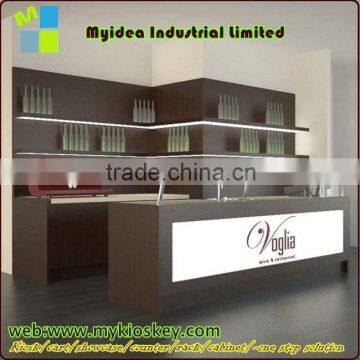 RGB Plastic lighted bar counter and led small bar table designs