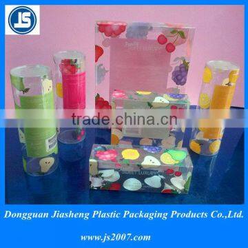 Popular clear plastic tube packaging.Clear plastic tube for OEM