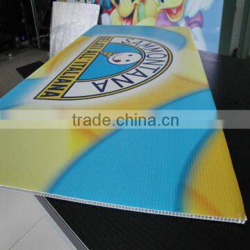 high quality 2.05*3.05m big size PP hollow board for sign