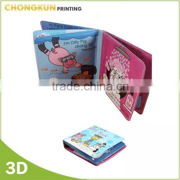 Top quality factory Supply custom educational toy Printing baby soft book