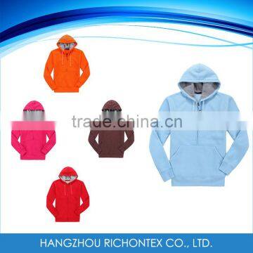 Comfortable Men's Zipper Blank Anti-Pilling Colorful Mens Sweatshirt