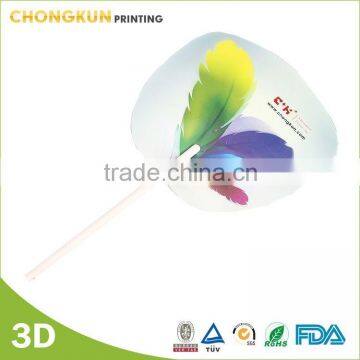 3D Lenticular Fan, Custom Print Promotional Hand Fan Quality Choice