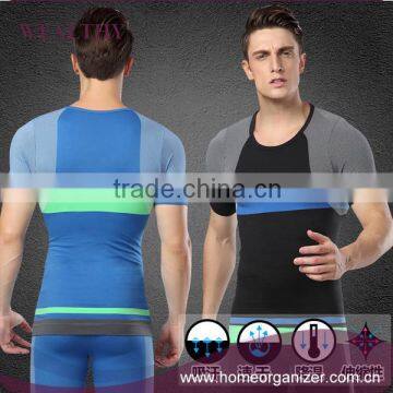 2015New Breathable neutral trim waist abdomen belly control body weight for men and women men