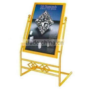 High Quality hotel Stainless Steel sign board/stand