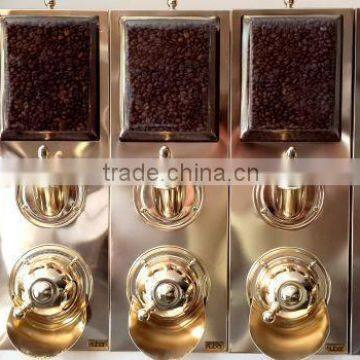 Coffee Bean Dispenser/Coffee Bean Silo/ High Qualified Brass Plated Coffee Silo With Scoop KBN80 photo-4