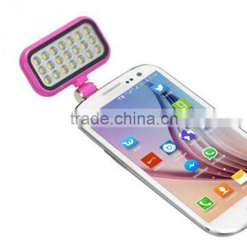Video Light Ultra-thin Mini LED Flash Light With 21 LED LEDs Lamp Beads Integrated Fill Lights for Selfie Mobile Phone photo-4