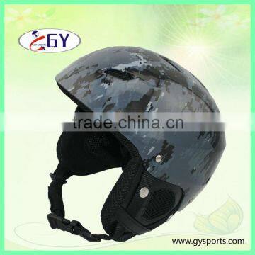 2015 Nice comfortable,popular ski helmets with PC shell,Removable ear protectors