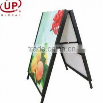 Manufacturer Embedded System Design Iron Black Portable Display Board Stand