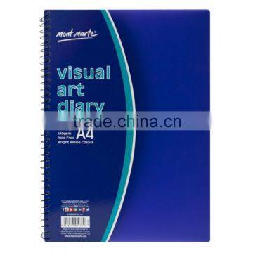 Mont Marte Visual Art Diary PP Coloured Cover A4