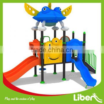 Kids Amusement Park Play System for Preschool,Children Outdoor Playground Equipment with Slide LE.XK.008