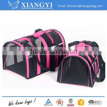 Outdoor Foldable Airline Approved Mesh Material Travel Pet Bag Pet Carrier Cage photo-2