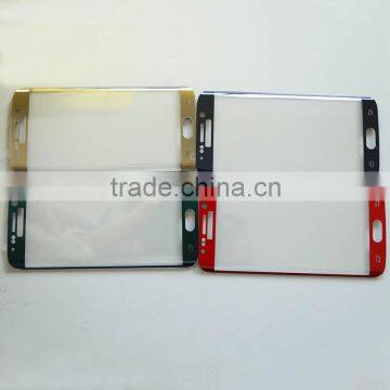 New product Colorful electroplating glass tempered for Samsung s6 edge