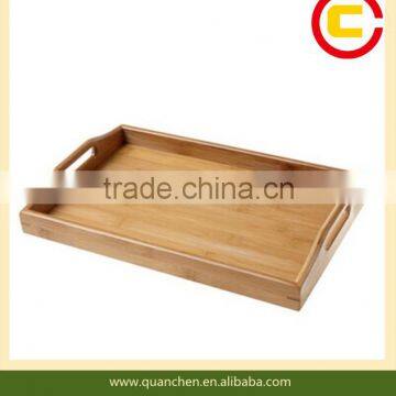 Cheap Bamboo Square Tray For Hotel