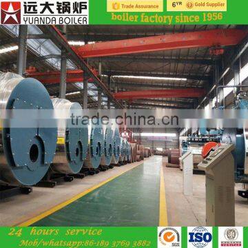 2-3ton natural gas fired steam boiler for food dehydration/food project