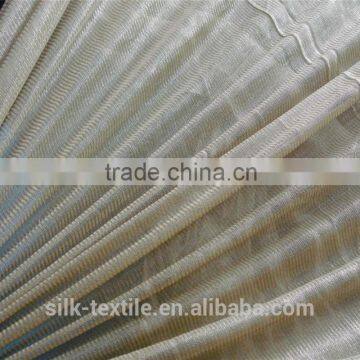 foiled soft 100% silk silk tulle fabric