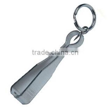 J2 Stainless Steel Fly fishing Nipper with ring silver.