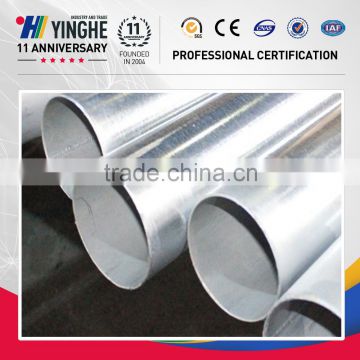 customized pre-galvanized steel pipe tube on sale