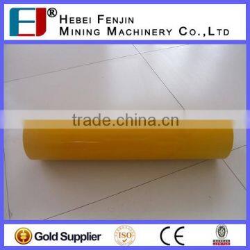 5 Inch Diameter ISO Standard Trough Type Steel Idler With Deep Groove Ball Bearing