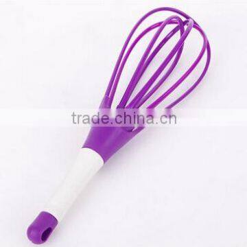 2-in-1 Silicone Whisk Egg Beater