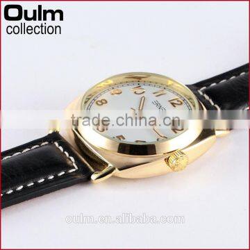 2015 Oulm New Design Wholesale Ladies Wrist Watch Leather Watch photo-3