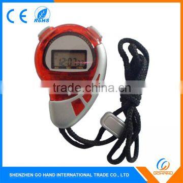 Hot Sale Wholesale Latest Training Portable Plastic Digital Sport Stopwatch