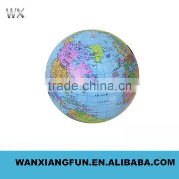 PVC inflatable beach ball globe inflatable ball pvc globe
