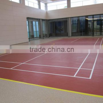 Acrylic acid outdoor basketball court