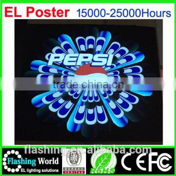 2016 High brightness el panel ,EL Poster,Lighting Poster,Lighting Poster