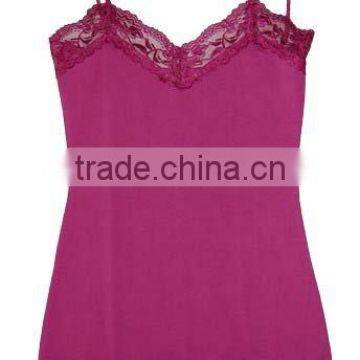 ladies lace camisole fashion