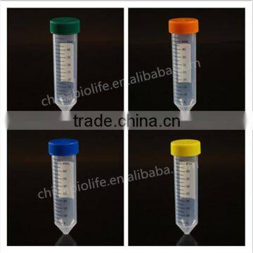 50ml conical bottom centrifuge tube with screw cap