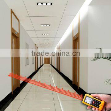 Area Volume Measurer Range Finder Professional Level Gauge Tool 80m/262ft With Accuracy 1.5mm Laser Distance Meter photo-5