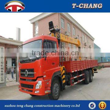 china hot sale 12 tons small portable crane for truck manual handle control with ISO9001