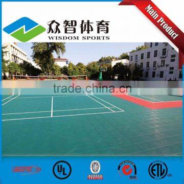 Best price Antislip Colorful badminton court flooring material for indoor