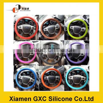 Customized silicone 13 inch steering wheel cover