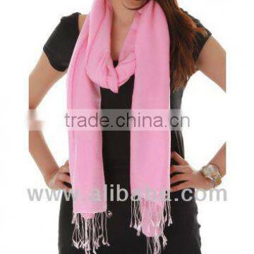 Soft and Silky Water Pashmina Shawl (Pink)