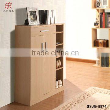 China Supplier MDF, Plyood, Particle Board Custom Made Shoe Cabinet