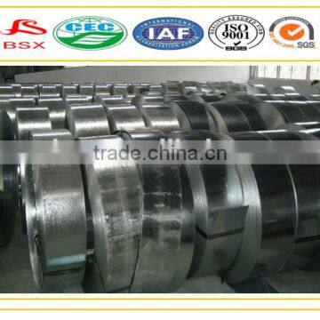 1.6mm DX51D hot dipped galvanized steel strips