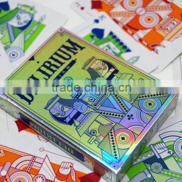 Matt Lamination Printing Round Playing Cards Clear Plastic Playing Card ,weather Resistant Custom Paper Playing Card ---DH20689 Supplier's Choice photo-2