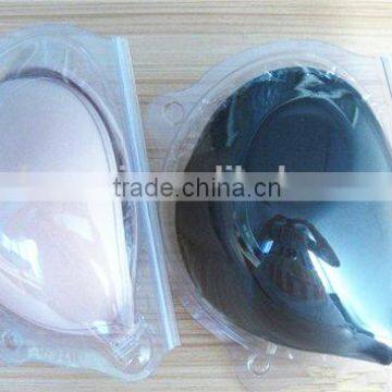 Seamless Adhesive Pink Sponge Front Closure Push Up Nipple Bra
